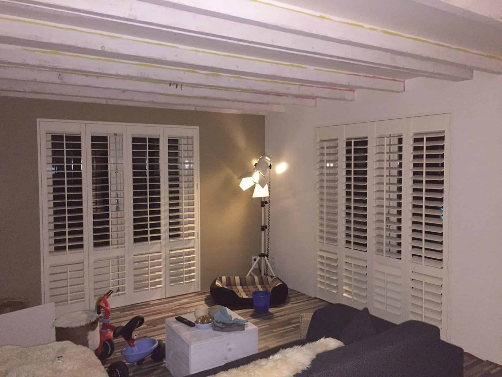 shutters woonkamer