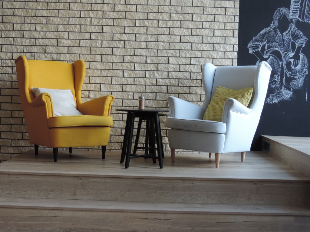 fauteuil in huis